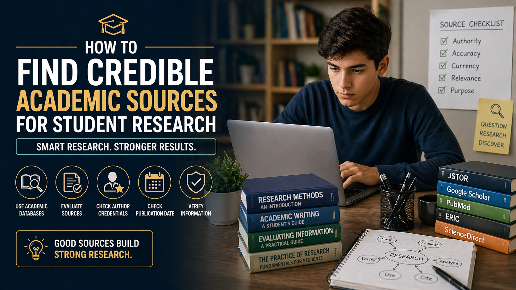 How to Find Credible Academic Sources for Student Research – Collegiate ...